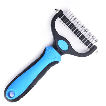 BUY 1 GET 1 FREE(2PCS)🐾 Professional Deshedding Tool for Dogs & Cats – Gentle, Efficient & Fur-Free Home ✨💖