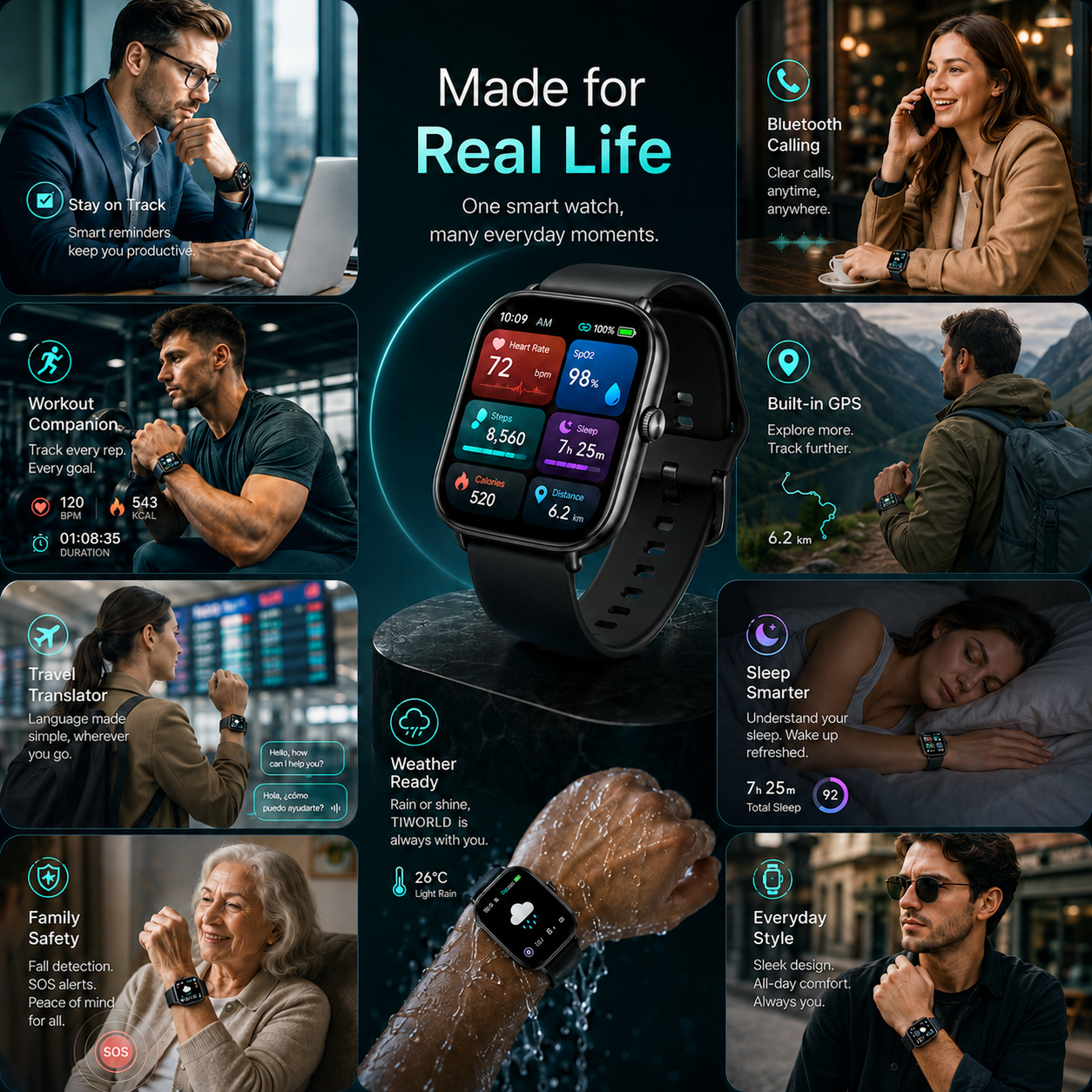 【EXCLUSIVE FIRST RELEASE OFFER】⌚ 2026 Next-Generation Health Smart Watch — More Peace of Mind