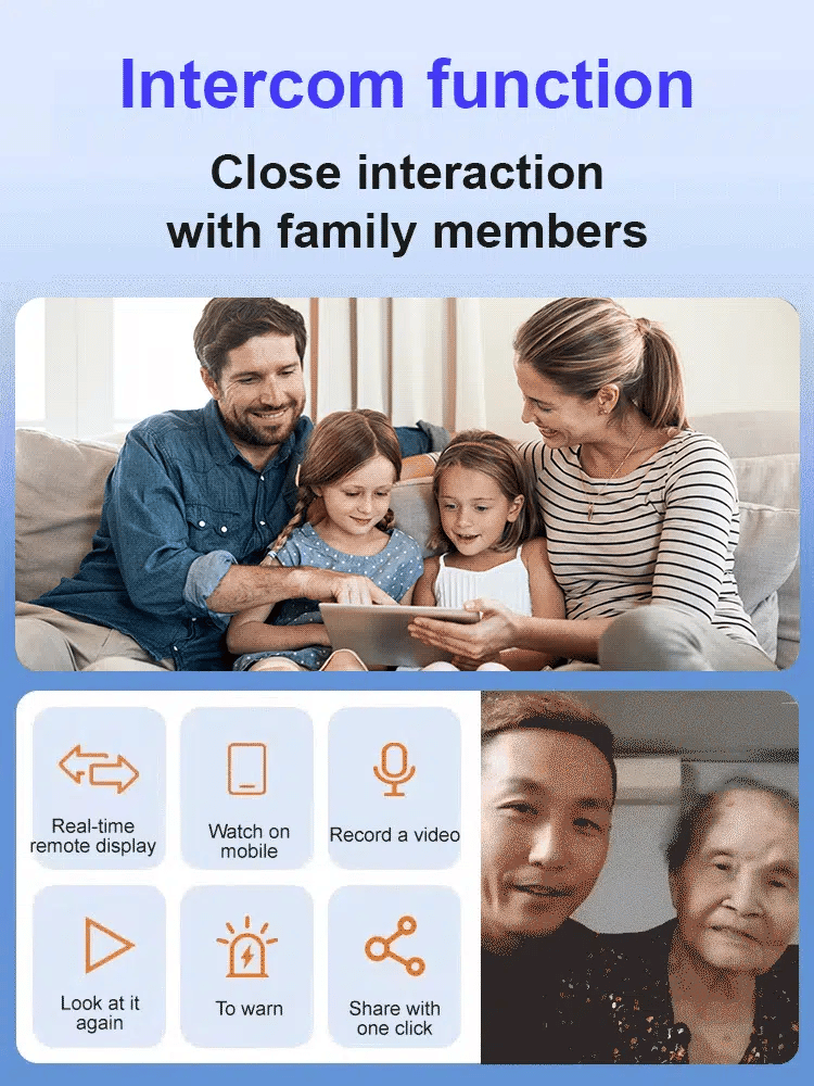 📸Mini WIFI Camera 4k HD -Tiny and installs in 1 second ⚠️Remote real-time viewing