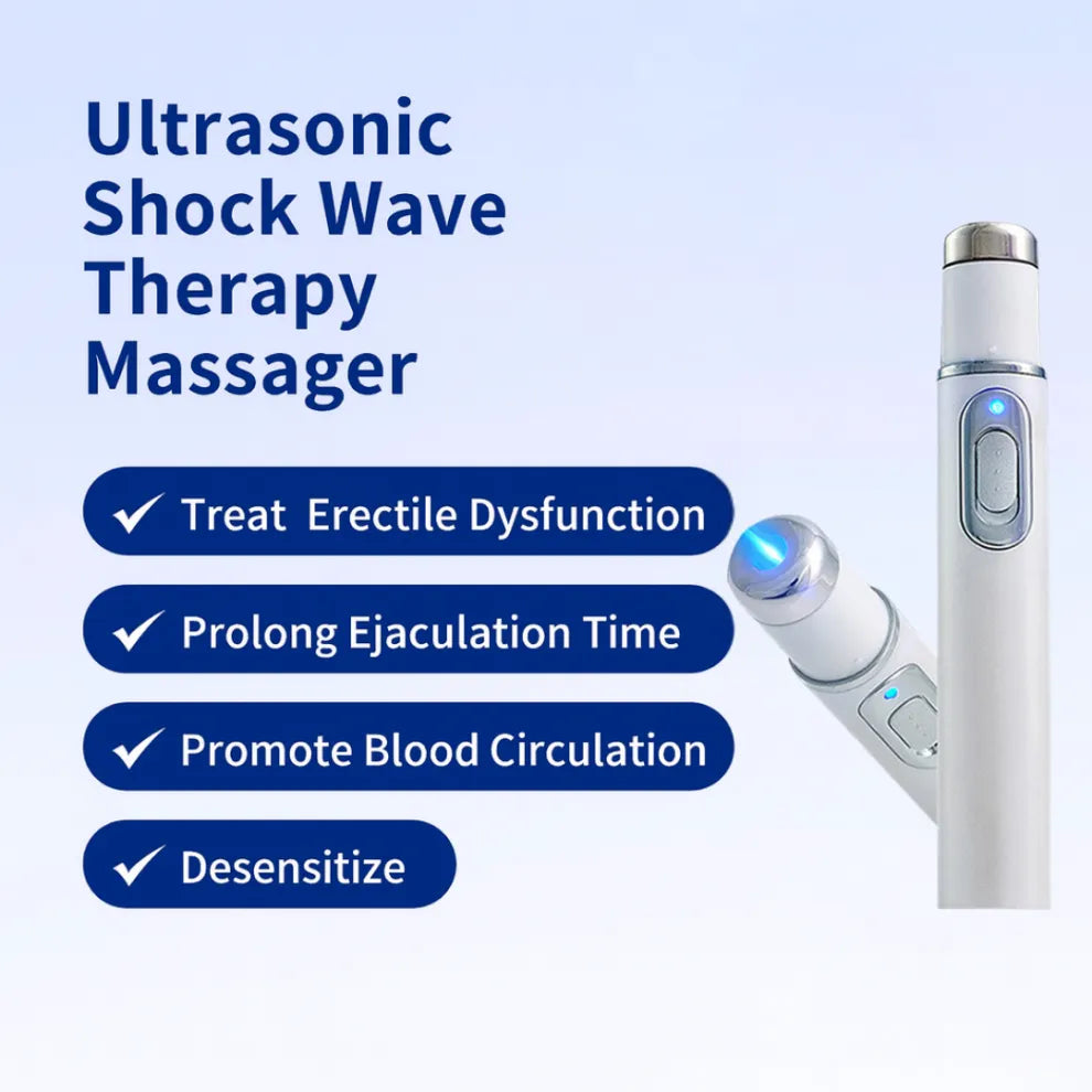 👑Advanced Acoustic Shockwave Therapy restores penile tissue health to enhance rise rigidity, stamina, and male performance confidence, relieving muscle pain, joint stiffness, tendon discomfort📈