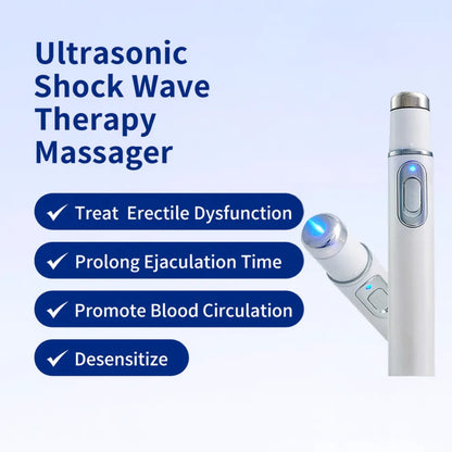 👑Advanced Acoustic Shockwave Therapy restores penile tissue health to enhance rise rigidity, stamina, and male performance confidence, relieving muscle pain, joint stiffness, tendon discomfort📈