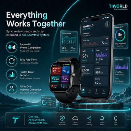 【EXCLUSIVE FIRST RELEASE OFFER】⌚ 2026 Next-Generation Health Smart Watch — More Peace of Mind