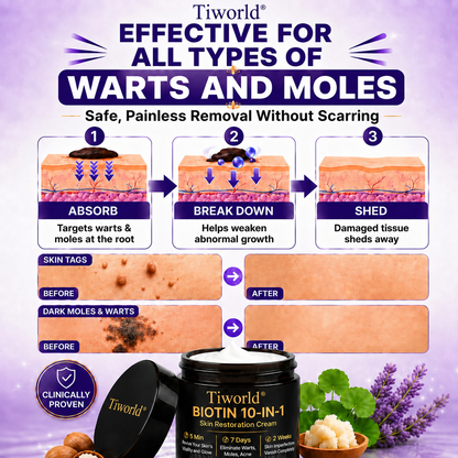 ✨Up TO 70% OFF 💯  Biotin 10-in-1 Skin Restoration Cream