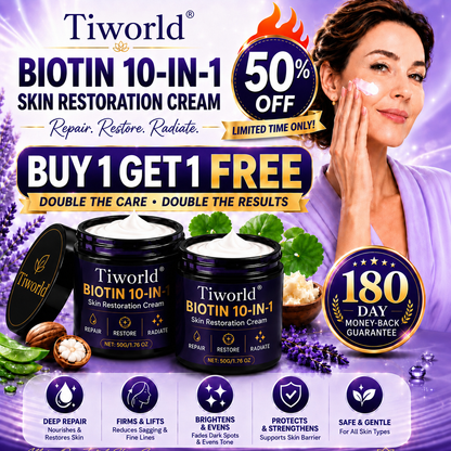 ✨Up TO 70% OFF 💯  Biotin 10-in-1 Skin Restoration Cream