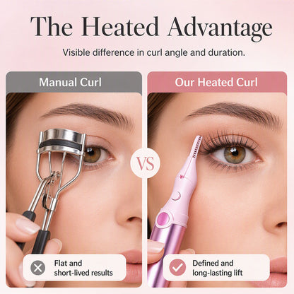 🔥💐Last Day Special Price‼️ ✨Rechargeable Heated Eyelash Curler | Get Long-Lasting Perfect Lash Curls Anytime🔋