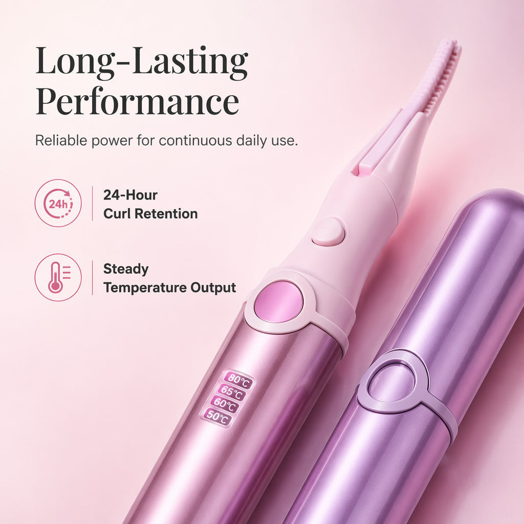 🔥💐Last Day Special Price‼️ ✨Rechargeable Heated Eyelash Curler | Get Long-Lasting Perfect Lash Curls Anytime🔋