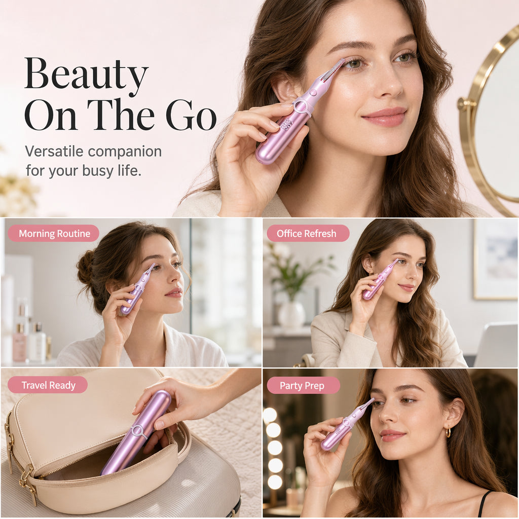 🔥💐Last Day Special Price‼️ ✨Rechargeable Heated Eyelash Curler | Get Long-Lasting Perfect Lash Curls Anytime🔋